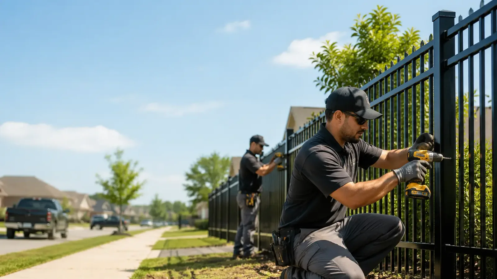 Metal Fence Installation in Collins, MS
